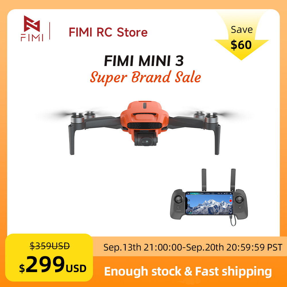 Дрон FIMI MINI 3 с камерой 4K  – обзор и цена Drone Gimbal Brushless